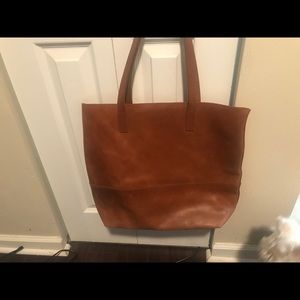 FashionAble Able Mamuye leather tote in Chestnut